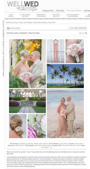 WellWed Magazine National Feature Online